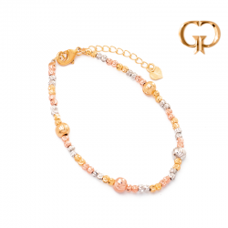 P1410 - PULSERA BOLITAS 3...