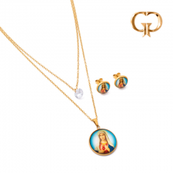 J674 -  JUEGO ACERO VIRGEN...