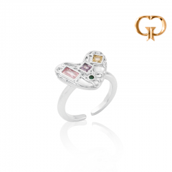 A744 - ANILLO CORAZON...