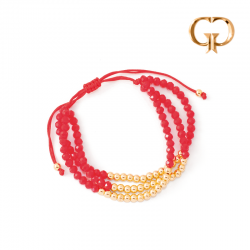 P1760 - PULSERA CORDON ROJO...