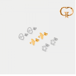 Z1687 - SET TOPOS DE ACERO X 3
