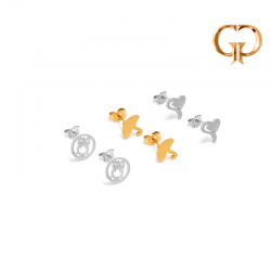 Z1696 - SET TOPOS DE ACERO X 3