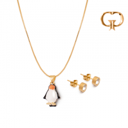 P1736 - JUEGO ACERO DIJE...