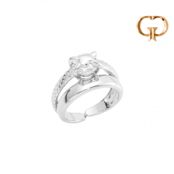 A742 - ANILLO CORAZON Y...