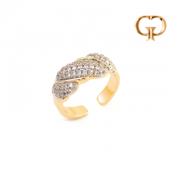 A1301 - ANILLO BICOLOR...