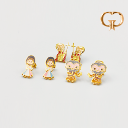 Z1931 - SET 3 TOPOS ACERO,...
