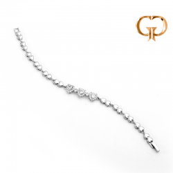P723 - PULSERA CORAZONES EN...
