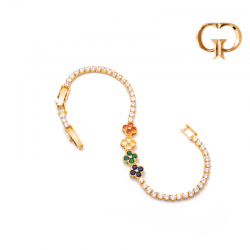 P1317 - PULSERA ZIIRCONES...