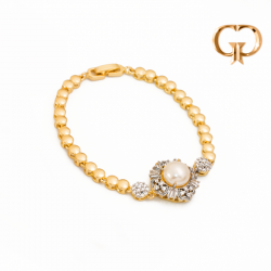 P317 -  PULSERA BICOLOR...