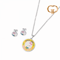 J787 - JUEGO ACERO HELLO KITTY