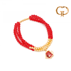 P1932 - PULSERA MURANOS 3...