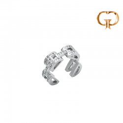 Z3233 - EARCUFF ESLABONES...