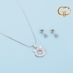 J1423 -  JUEGO ACERO GATO...