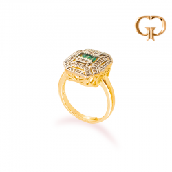 A345 -  ANILLO BICOLOR...