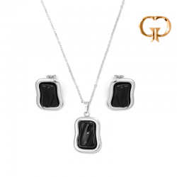 J1827 -  JUEGO ACERO PLACA...