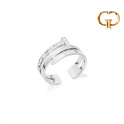 J1876-2 - ANILLO ACERO CARTIER