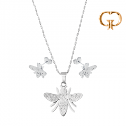 J2079 -  JUEGO ACERO ABEJA...