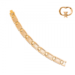 P1546 - PULSERA BICOLOR...