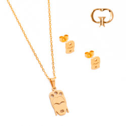 J99 -  JUEGO ACERO FRIDA