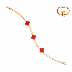 P1897 - PULSERA ZIRCONES Y...