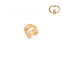 Z3418 -  EARCUFF 5 LINEAS...
