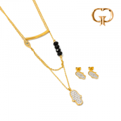 ZJ1761 - JUEGO ACERO MANO...