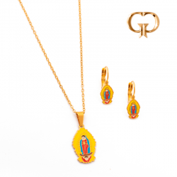 J154 -  JUEGO ACERO VIRGENCITA