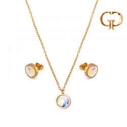 J2124 -  JUEGO ACERO ZIRCON...