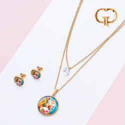 J904 - JUEGO ACERO CON...