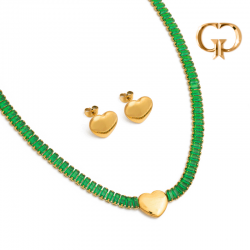 J838 -  JUEGO ZIRCONES...