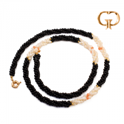 P692 -  COLLAR LARGO TEJIDO...