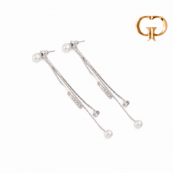 Z2807 -  ARETE LARGO PERLA...