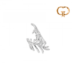 Z3419 -  EARCUFF HOJAS ,...