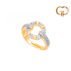 A1123 - ANILLO BICOLOR...