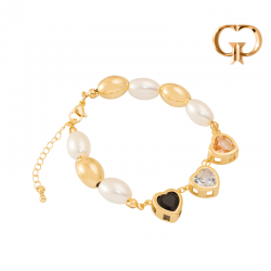 P970 - PULSERA PERLA Y...