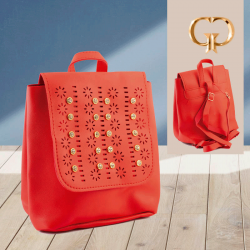 CB473 -  BOLSO MORRAL ROJO...