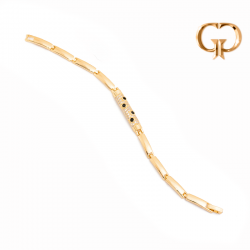 P724 - PULSERA PLACA EN...